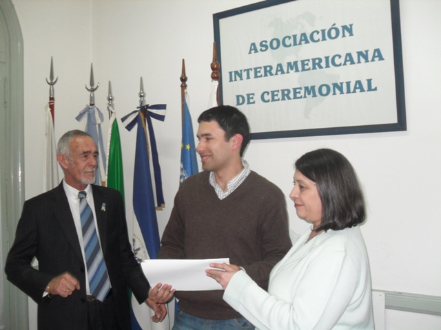 Especialización en Ceremonial - Año 2012 - Ricardo Péculo